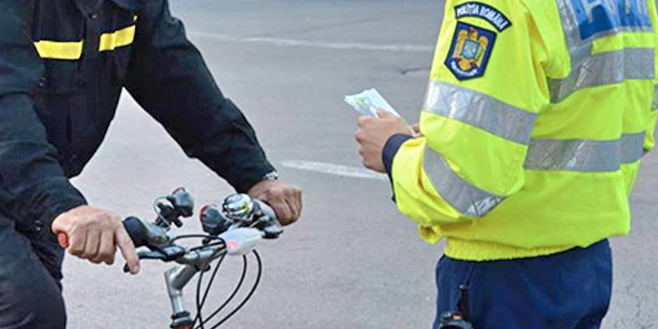politist biciclist