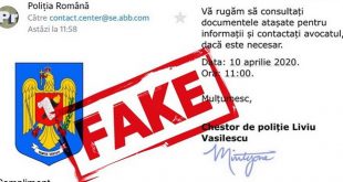 email fake politie