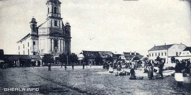 gherla piata targ biseric armeneasca 1903 szamosujvar